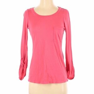Splendid Coral Long Sleeve Tee